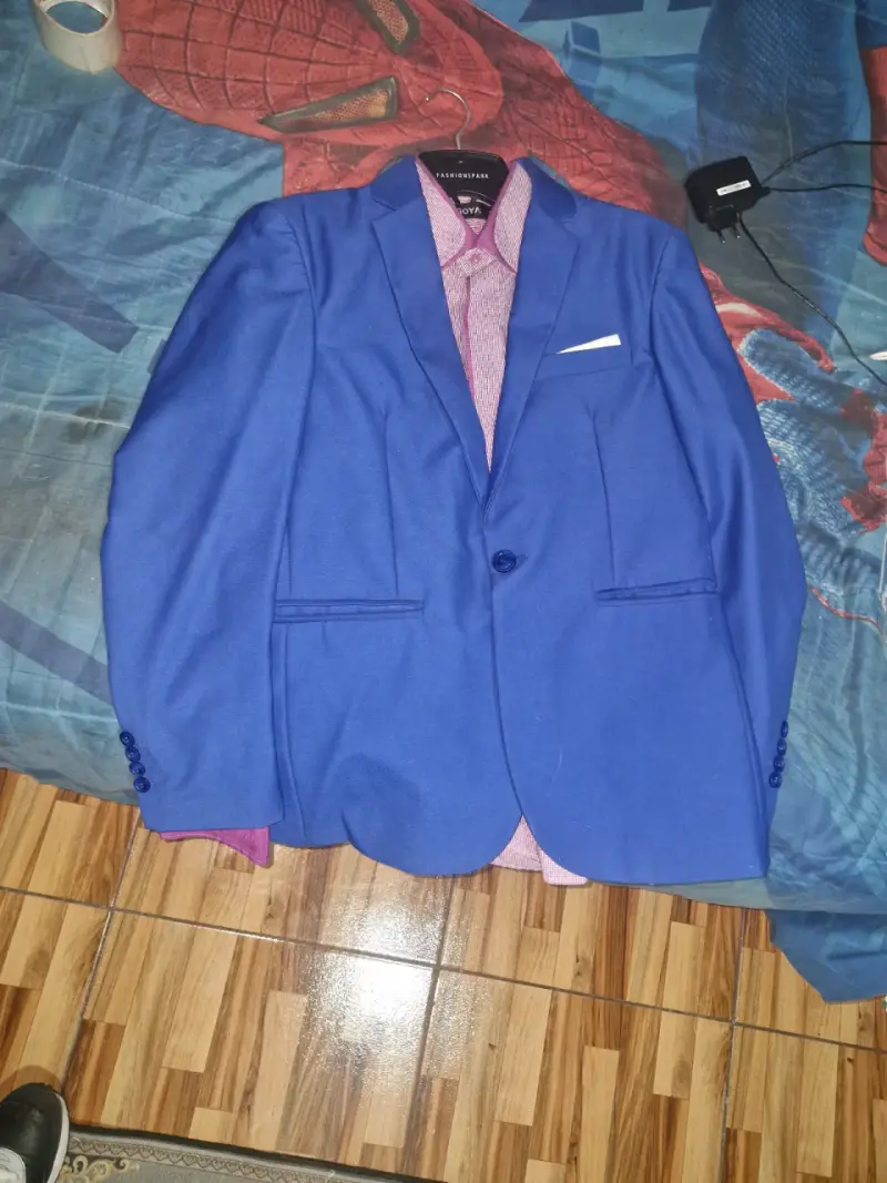 Blazer azul para hombre Fashion Park - 3