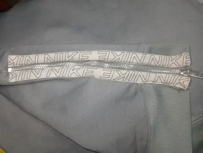 Polerón Nike gris unisex - miniatura 3