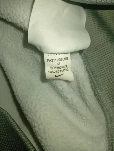 Polerón Nike gris unisex - miniatura 4