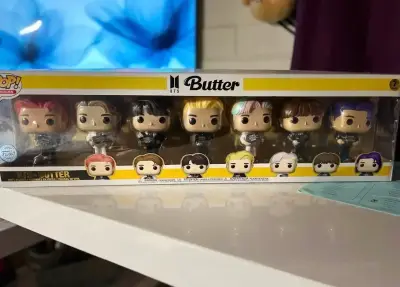 Set de figuras Funko Pop BTS Butter - miniatura 1