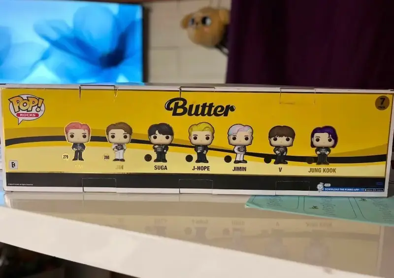 Set de figuras Funko Pop BTS Butter - 2