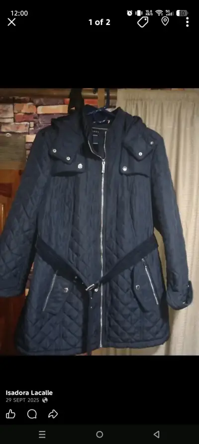 Chaqueta Tommy Hilfiger azul con capucha - miniatura 2