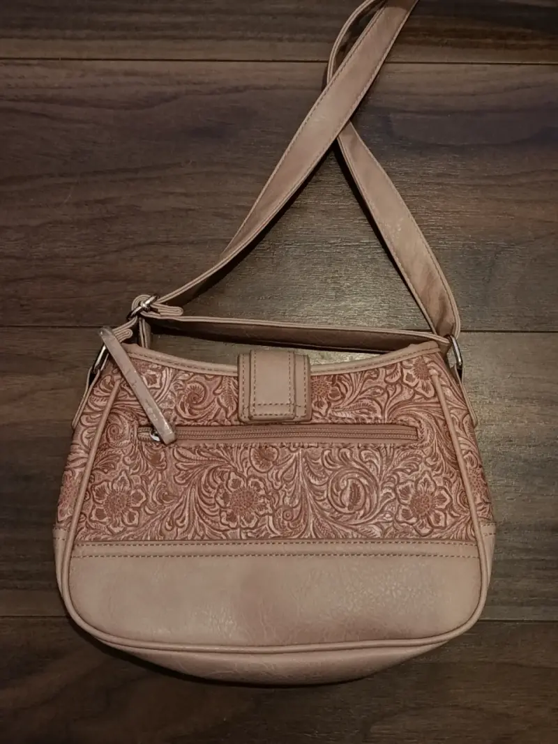 Cartera de cuero Rosa nueva Sei - 2