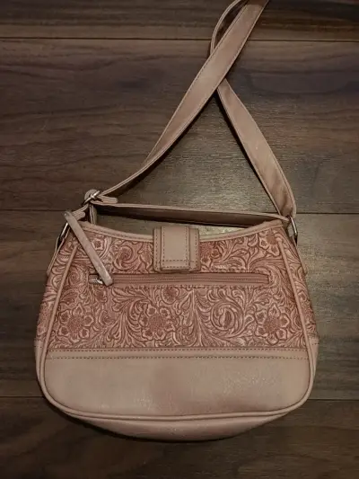 Cartera de cuero Rosa nueva Sei - miniatura 2