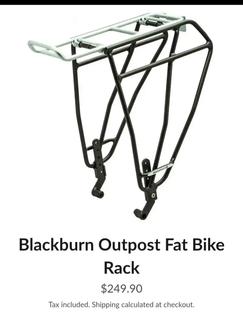 Parrilla para bicicleta Blackburn Outpost - 1
