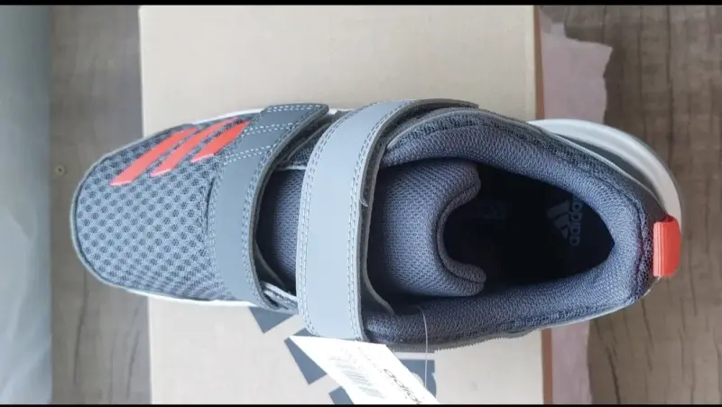 ZAPATILLAS ADIDAS FORTAGYM CF K GRISES PARA NIÑOS - 5