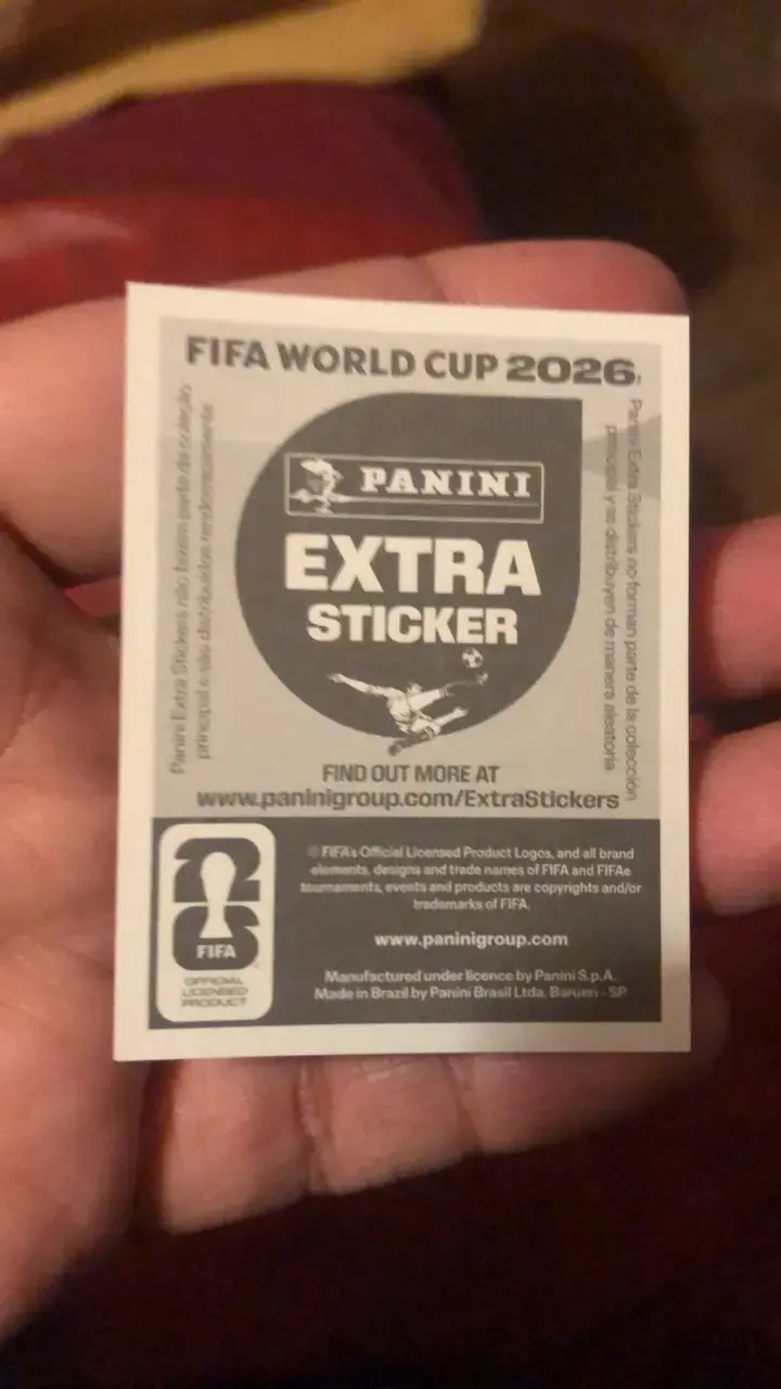 Lionel Messi Extra Sticker Oro Copa Mundial 2026 - 2