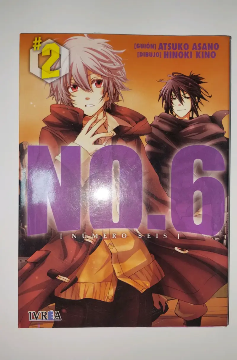 Manga No.6 Volumen 2 de Ivrea