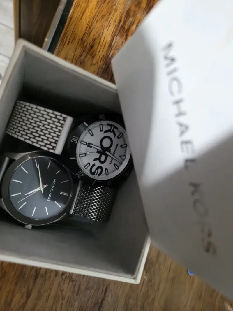 Set de relojes Michael Kors en caja original
