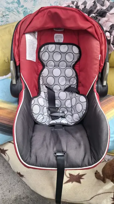 Coche de bebé Britax rojo plegable - miniatura 4