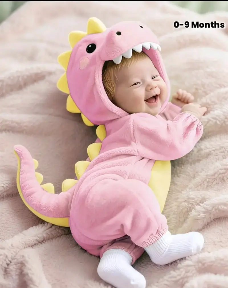 Pijama de dinosaurio para bebé 0-9 meses - 1