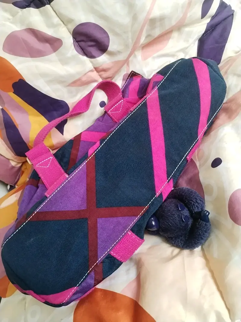 Bolso Kipling multicolor con llavero - 3