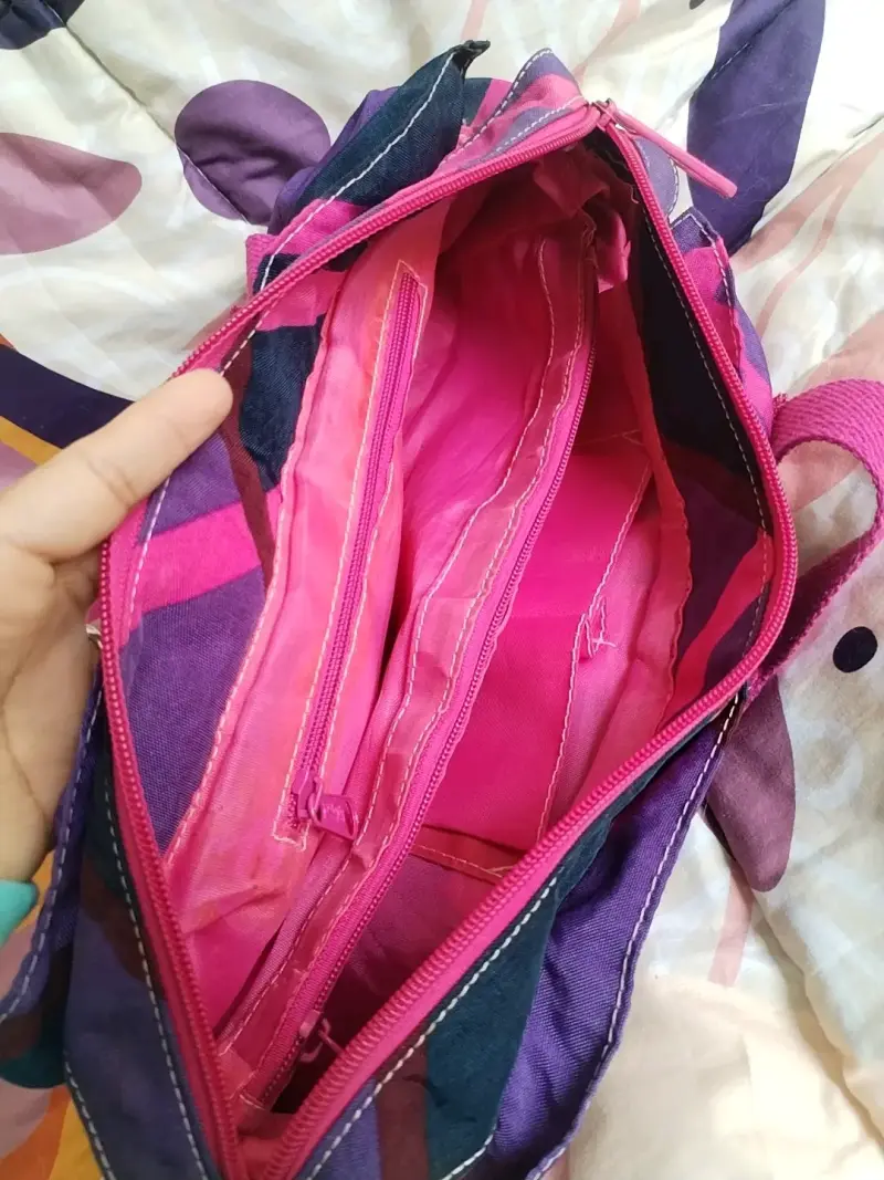 Bolso Kipling multicolor con llavero - 4