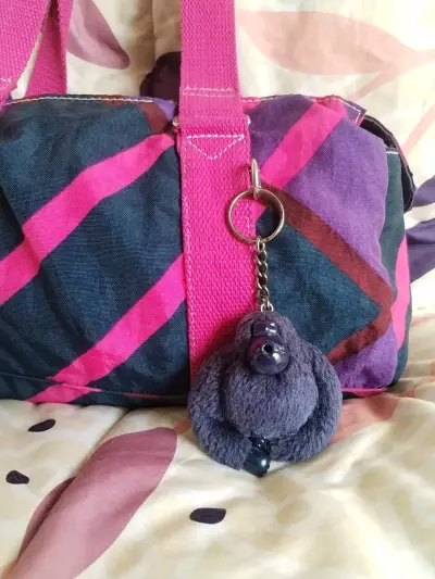 Bolso Kipling multicolor con llavero - miniatura 6