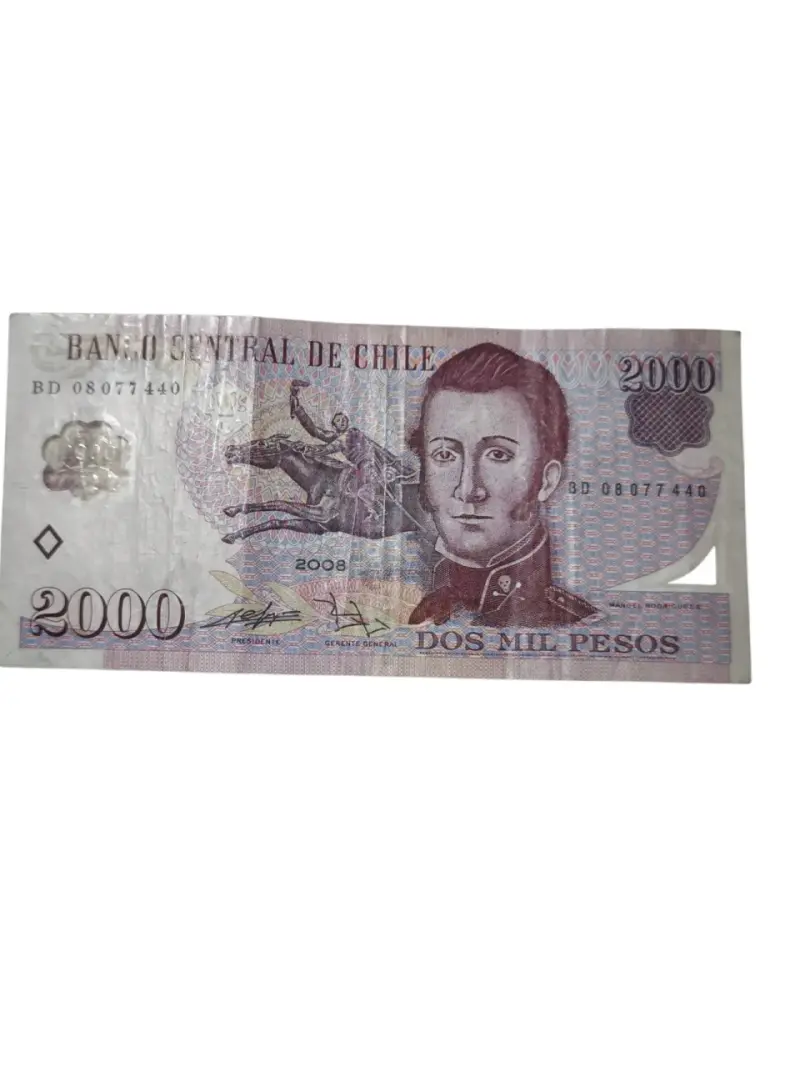 ✨Billete chileno de 2000 pesos 2008✨ - 1