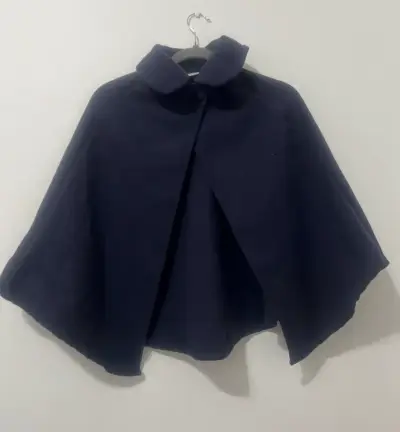 Capa azul oscuro elegante para Niña - miniatura 1