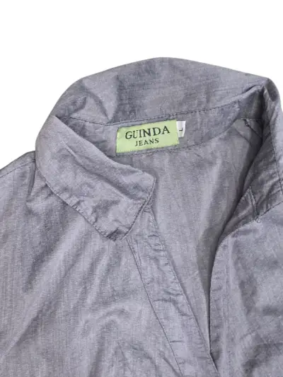 Blusa gris de manga larga para mujer - miniatura 2