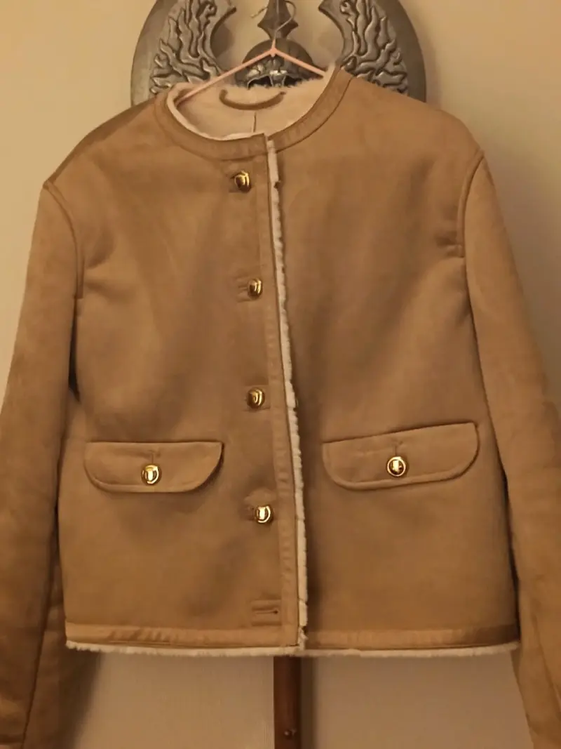 Chaqueta tipo Gamuza - 1