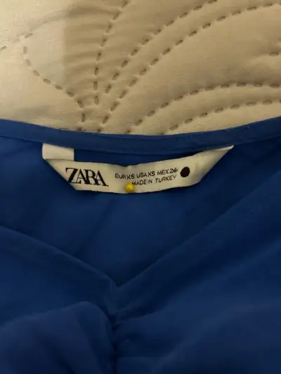 Vestido Zara  largo azul elegante para fiesta - miniatura 2
