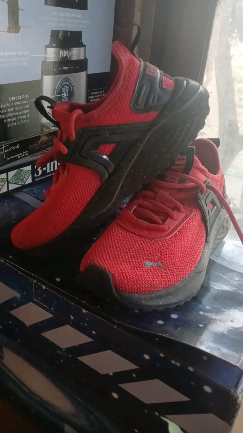 Zapatillas deportivas Puma rojas para hombre - 2