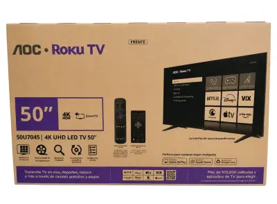 Smart TV AOC Roku 50 pulgadas 4K UHD - miniatura 1