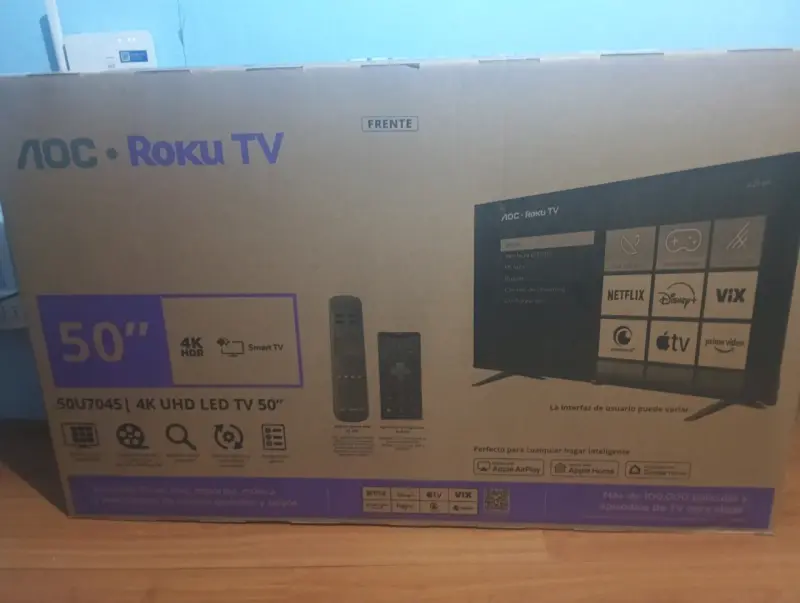 Smart TV AOC Roku 50 pulgadas 4K UHD - 2