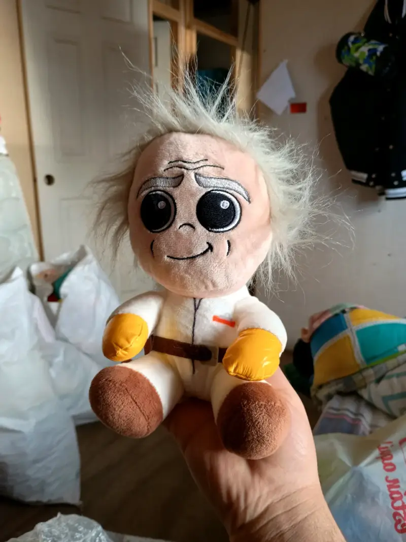 Peluche dr emmett brown volver al futuro - 1