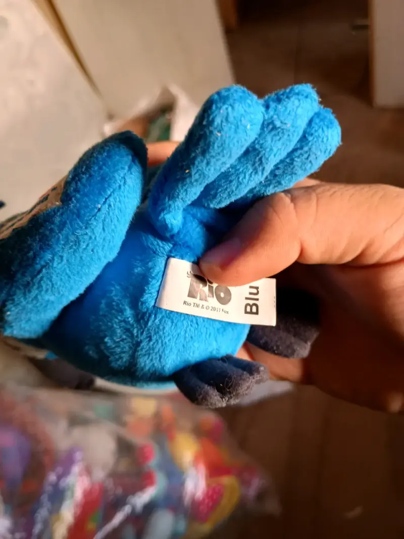 Peluche de blu, película "rio" - 4