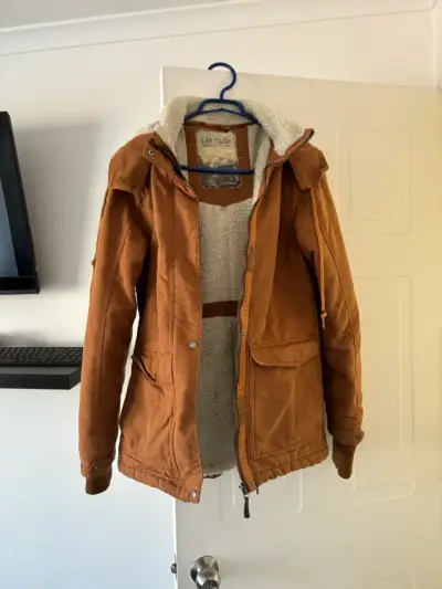 Chaqueta Latitude marrón con forro polar - miniatura 1