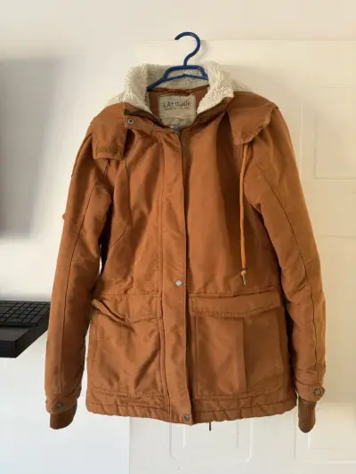 Chaqueta Latitude marrón con forro polar - miniatura 2
