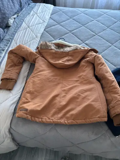 Chaqueta Latitude marrón con forro polar - miniatura 3