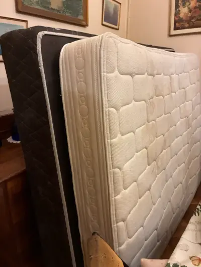 Cama americana con colchón de resortes - miniatura 2