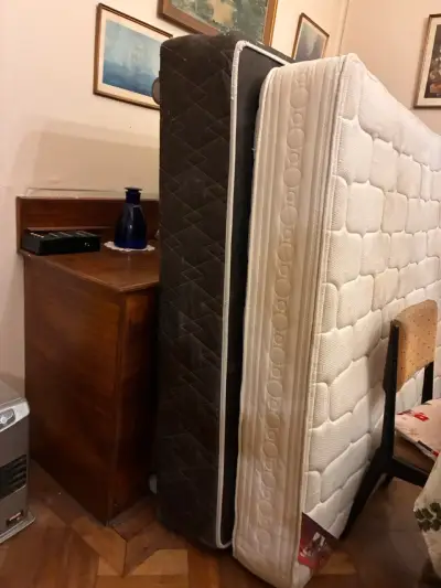 Cama americana con colchón de resortes - miniatura 3
