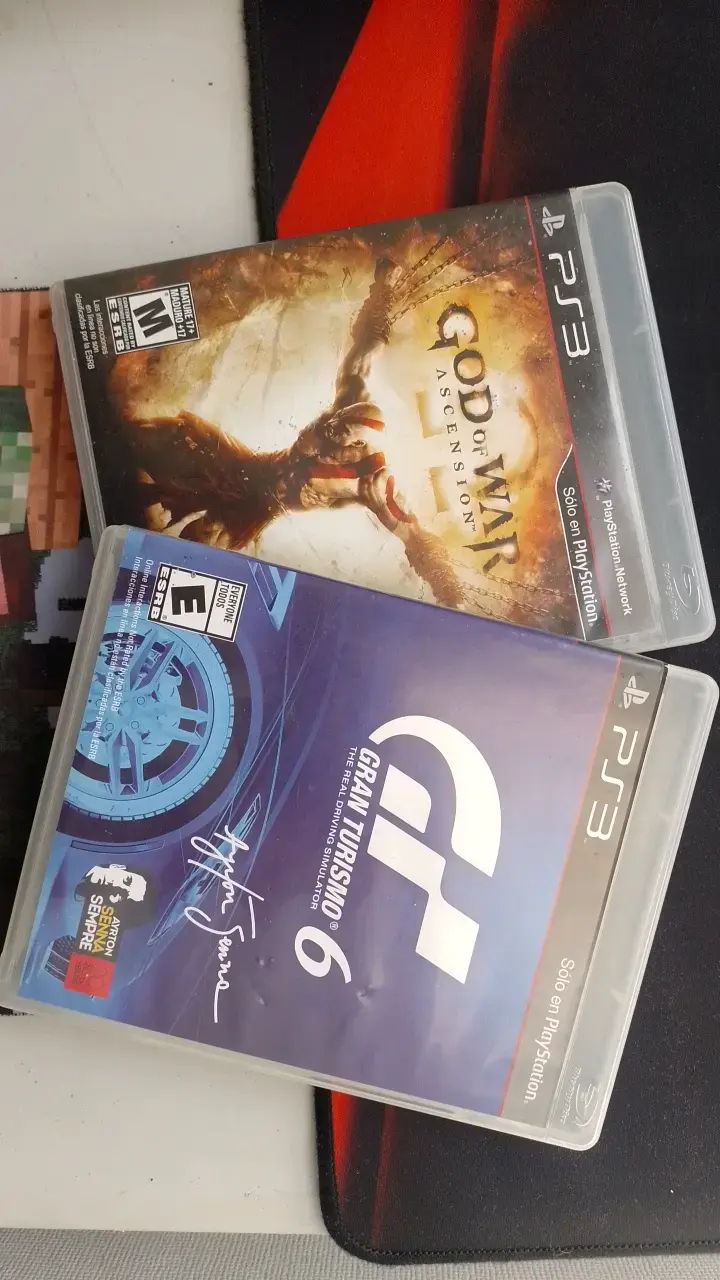 Juegos PS3 God of War Ascension y Gran Turismo 6 - 1