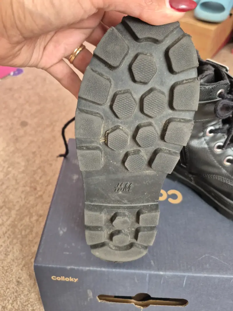 Botas negras para niña talla 33 - 3