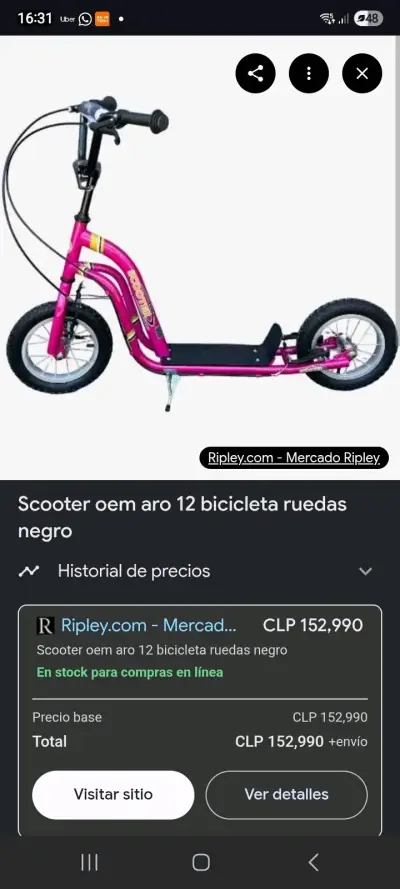 Bicicleta Krakken negra y roja en buen estado - miniatura 1