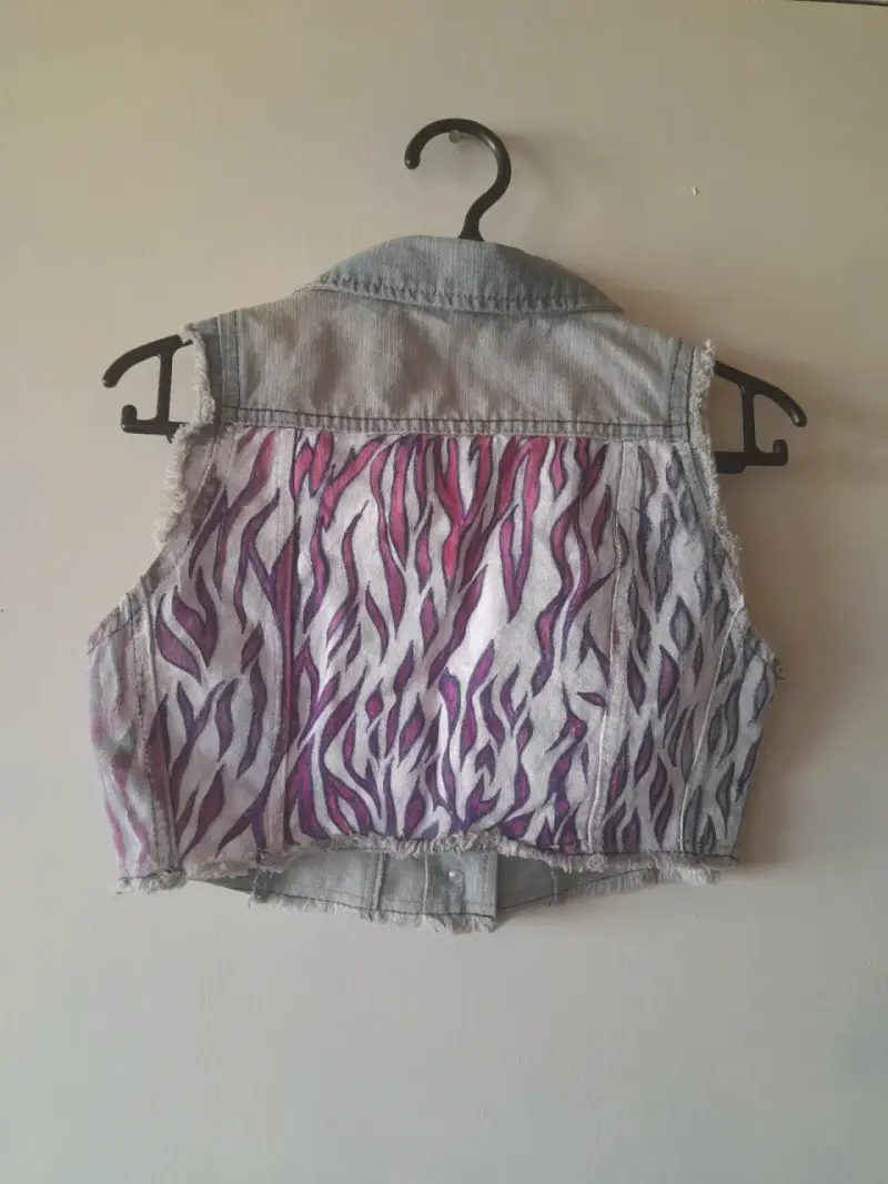 Chaqueta de mezclilla para niñas - 2