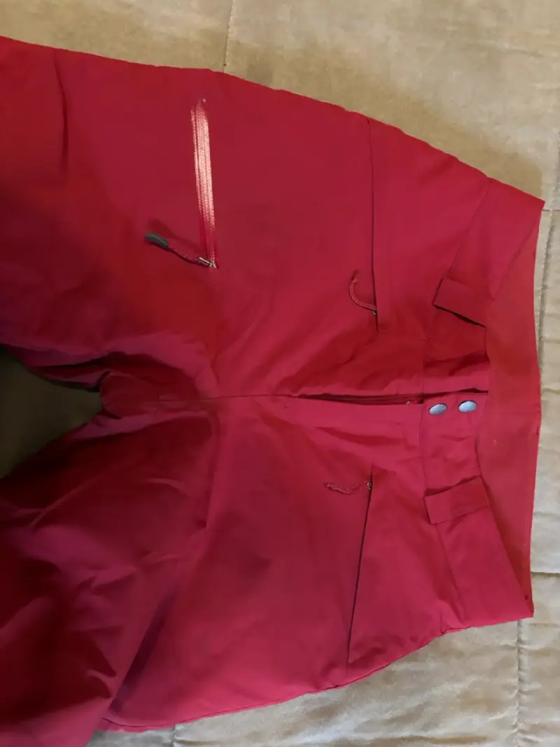 Pantalones de esquí rojos impermeables - 2