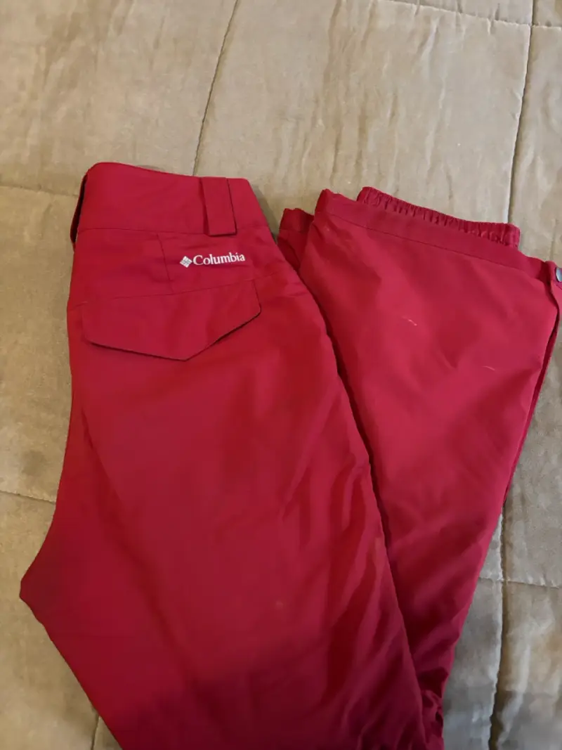 Pantalones de esquí rojos impermeables - 5