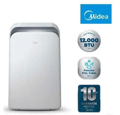 Aire acondicionado portátil Midea 12000 BTU - miniatura 1