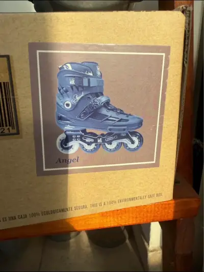Patines en línea negros freeskate - miniatura 3