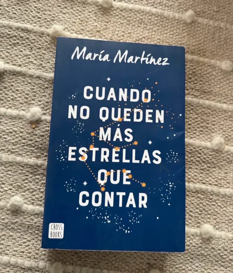 Libro 'Cuando no queden más estrellas que contar' de María Martínez