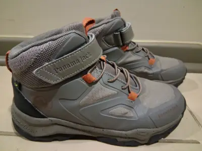 Botas de montaña grises para niños, trekking. - miniatura 2