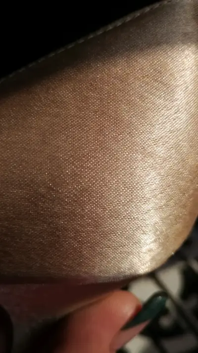 Zapatos de tacón dorado con lazo Nina - miniatura 2