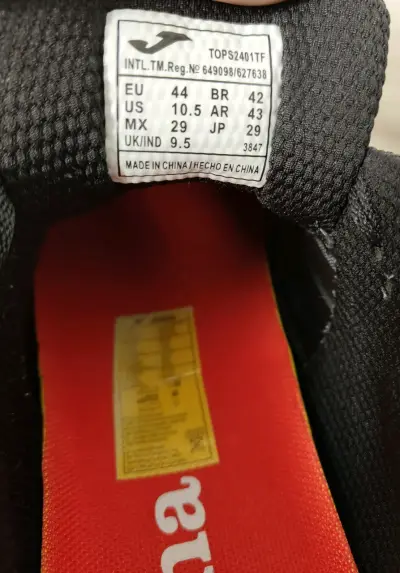 Zapatillas deportivas Joma Top Flex negras - miniatura 6