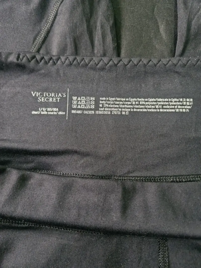 Leggings negros victoria's Secret talla L - 5