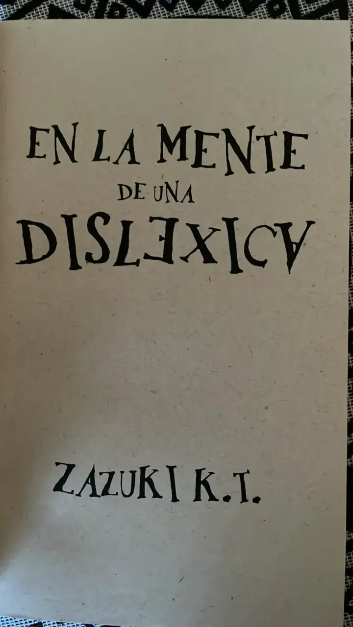 Libro 'En la mente de una disléxica' - 3