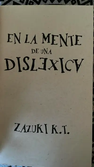 Libro 'En la mente de una disléxica' - miniatura 3