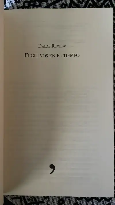 Libro 'Fugitivos en el Tiempo' de Dalas Review - miniatura 3