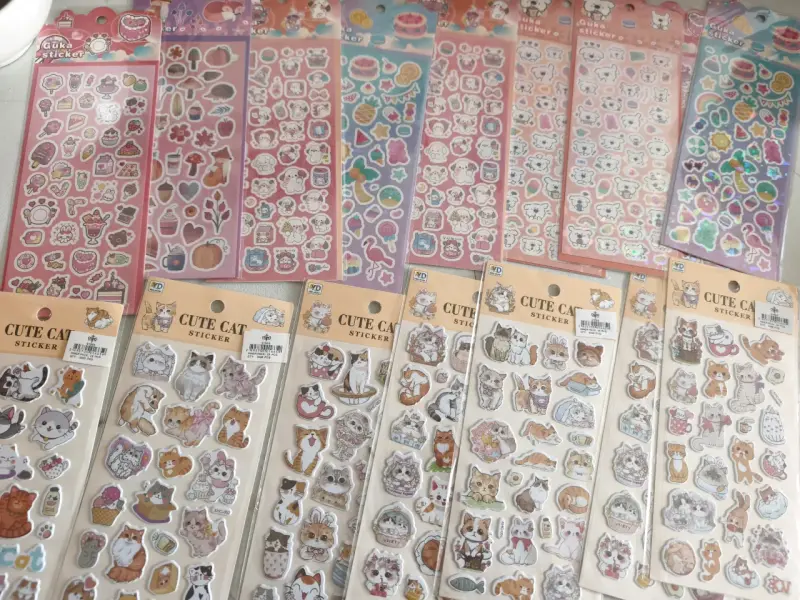 Set de stickers kawaii - 1